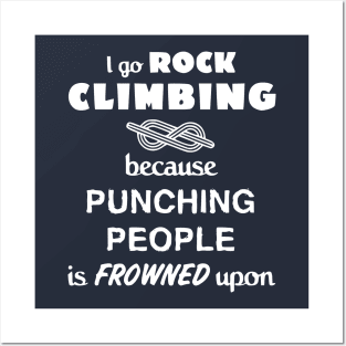 Rock Climbing Love Gift- cool Posters and Art